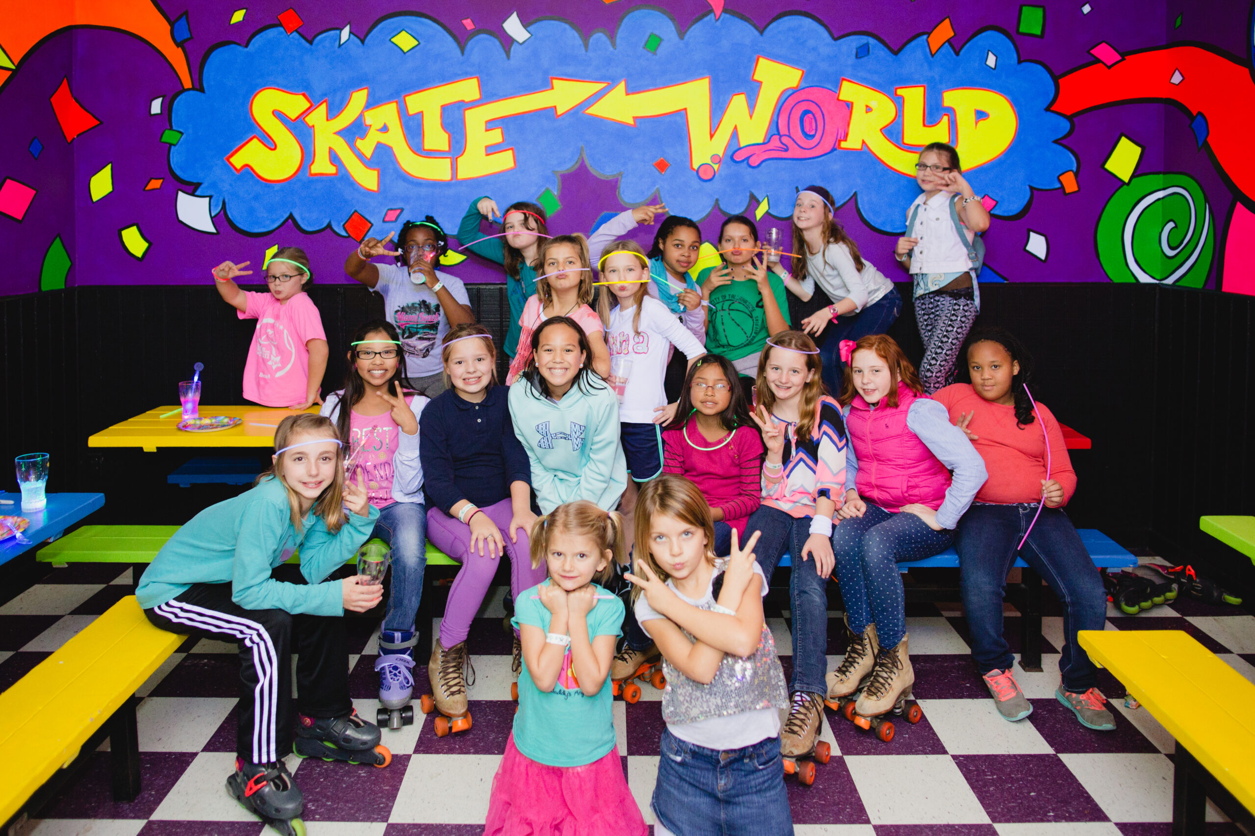 Family Fun at Skate World Center, skating, playground, skates, skate, birthday, birthday party, parties