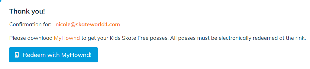 KSFC, Kids Skate Free, Kids Skate Free Club, Kids Skate Free Club Tutorial, Hownd, myHownd, Family Fun, Tallahassee, Skate World, Skate World Center